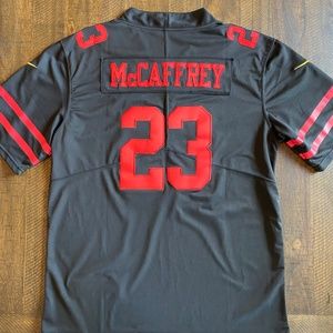 SAN FRANCISCO 49ERS NIKE NFL CHRISTIAN MCCAFFREY LARGE JERSEY